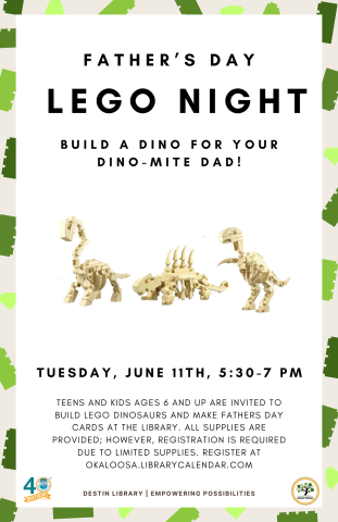 Father's Day Lego Night
