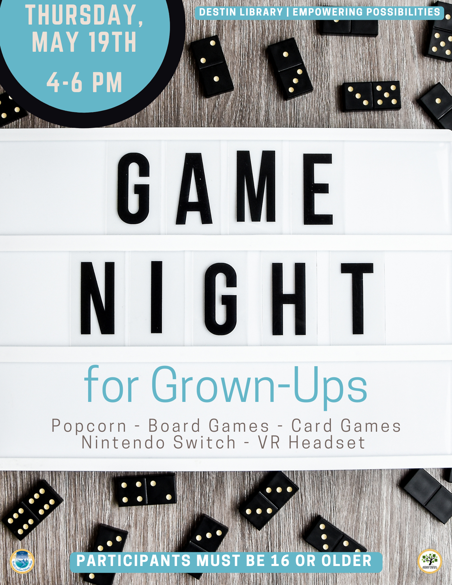 Grown-up Game Night
