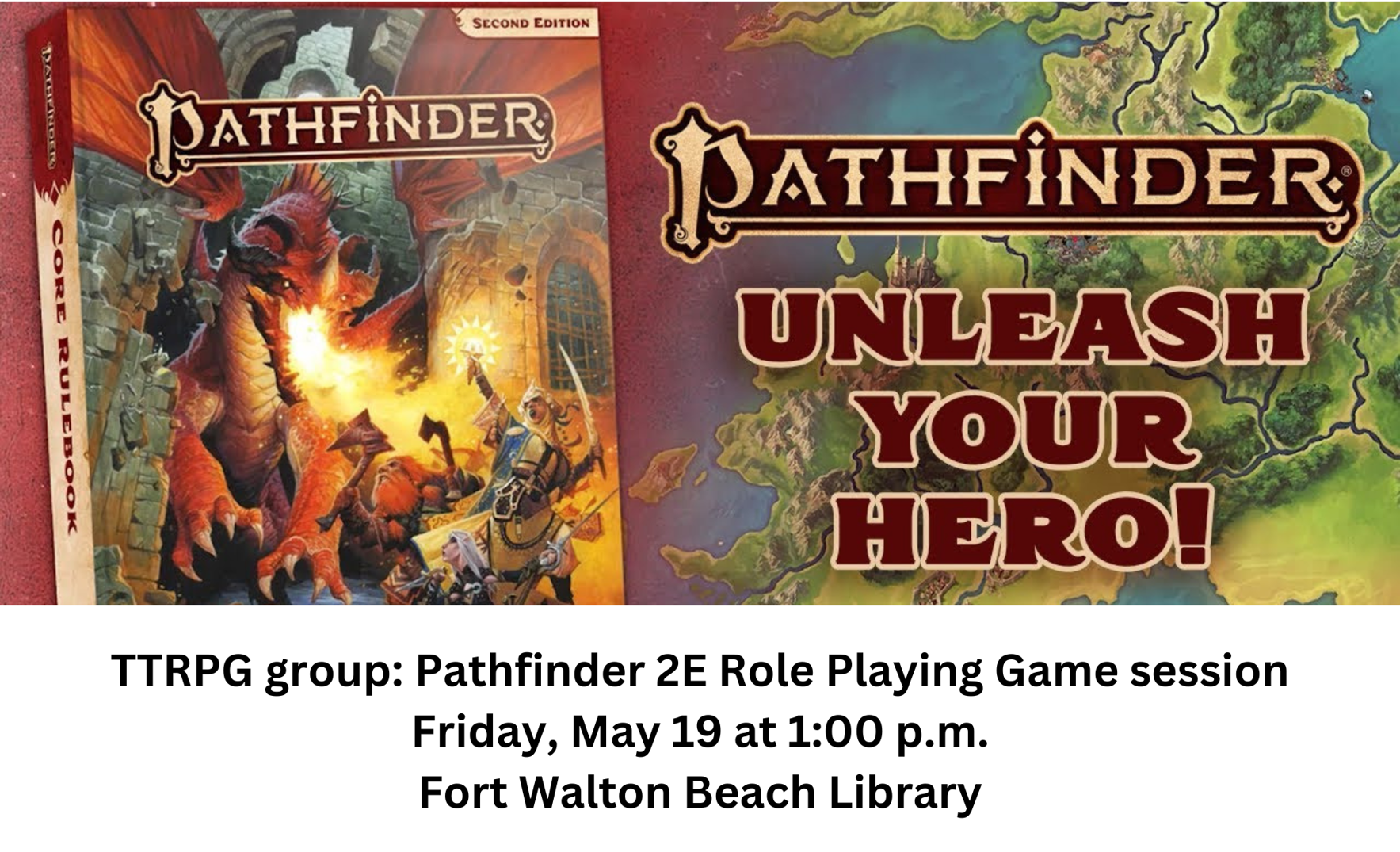 Tabletop Role-playing Gaming group - Pathfinder 2E