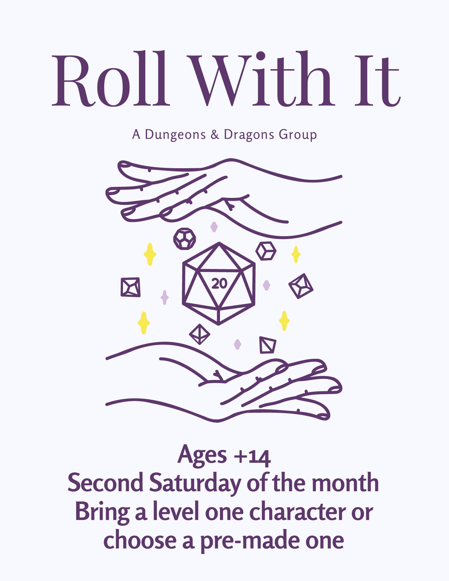 roll with it graphic