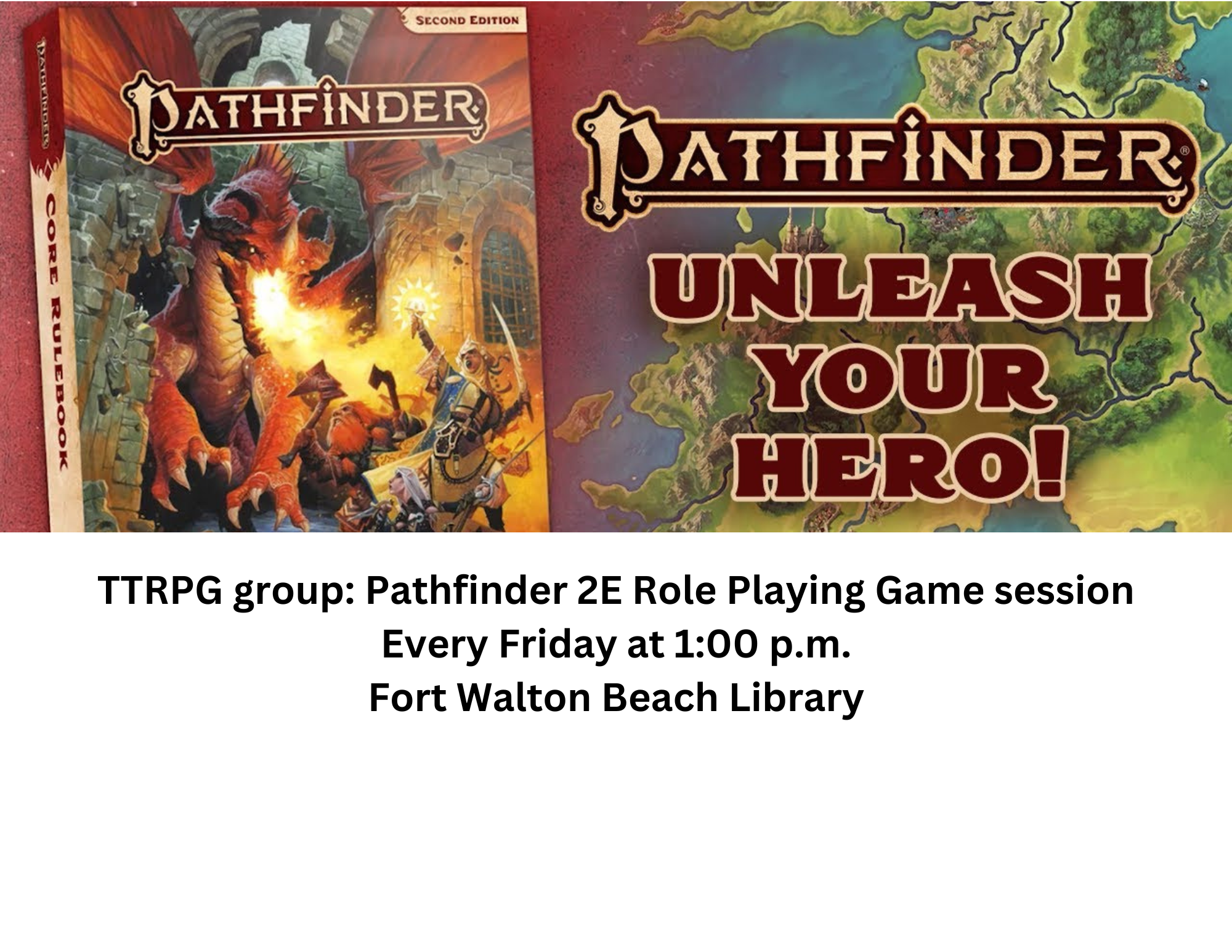 TTRPG Group - Pathfinder 2e Role Playing Game session