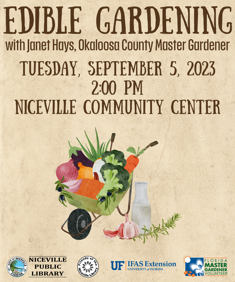 Edible Gardening Flyer