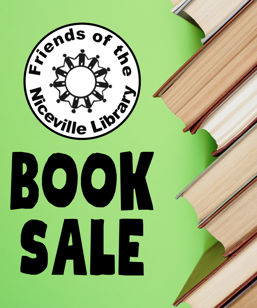 Friends of the Niceville Library Book Sale logo