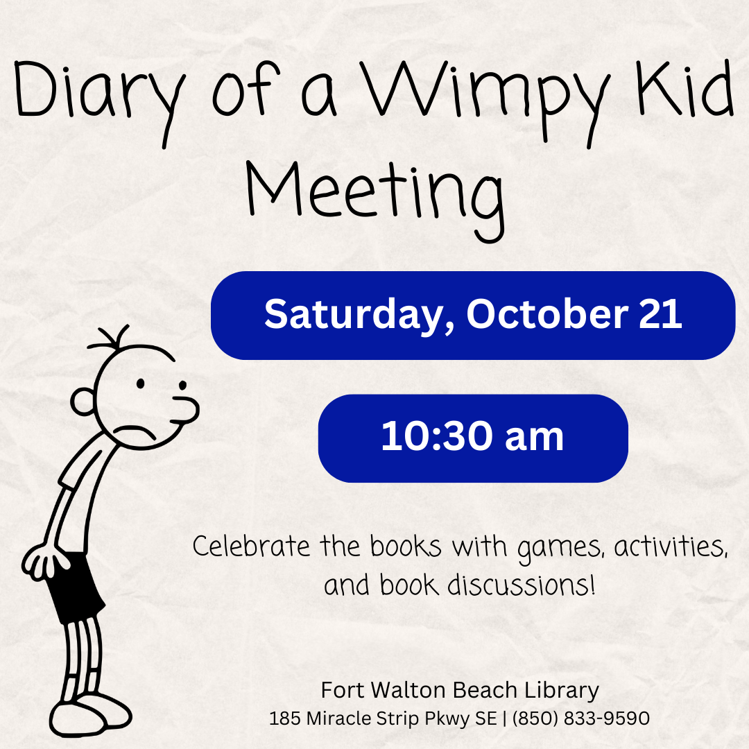 Background looks like a white, crumpled piece of paper and there is a stick image of a Gregg Heffley from Diary of a Wimpy Kid. It contains all of the information found in the calendar event.