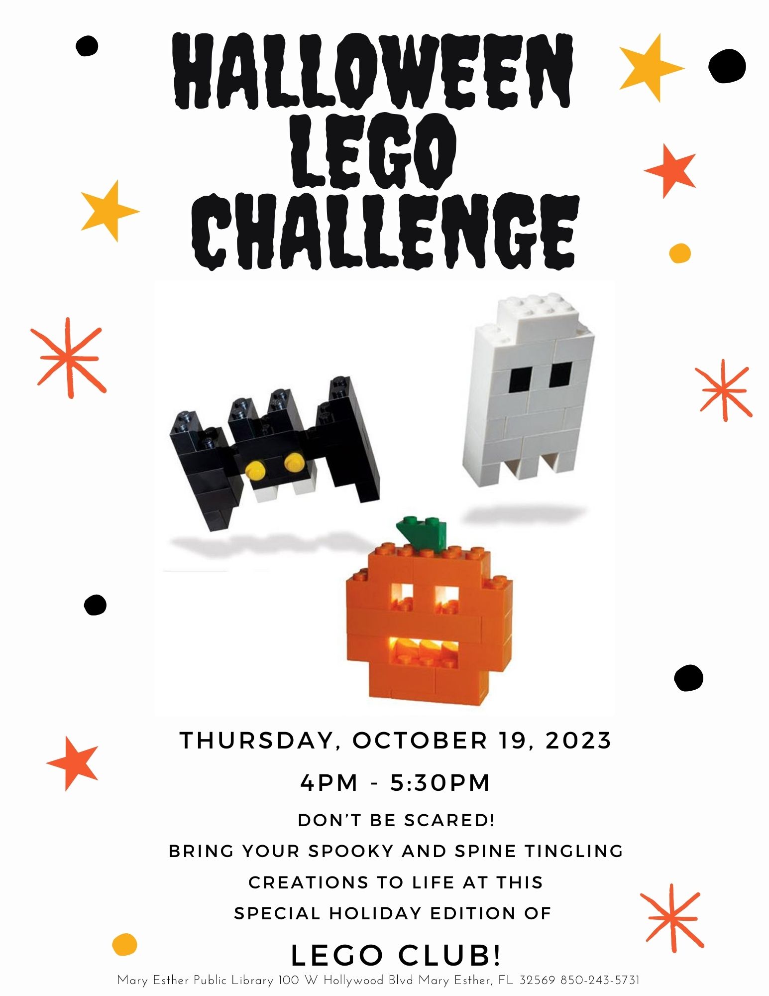 halloween lego challenge