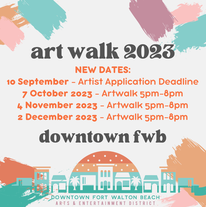 Art Walk 2023 Downtown Fort Walton Beach