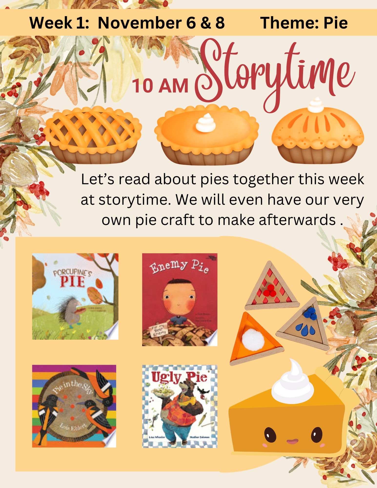 Pie Storytime