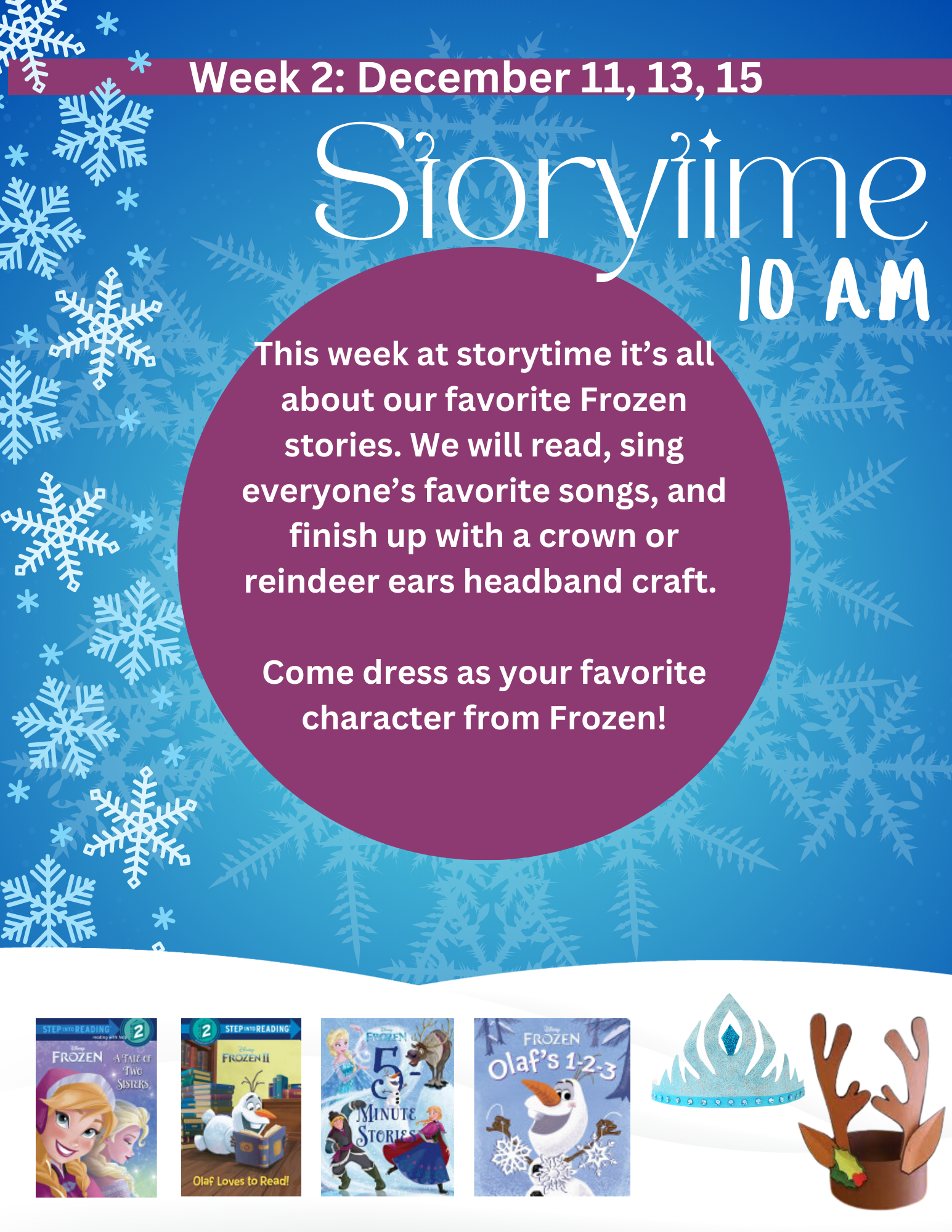 Frozen Storytime