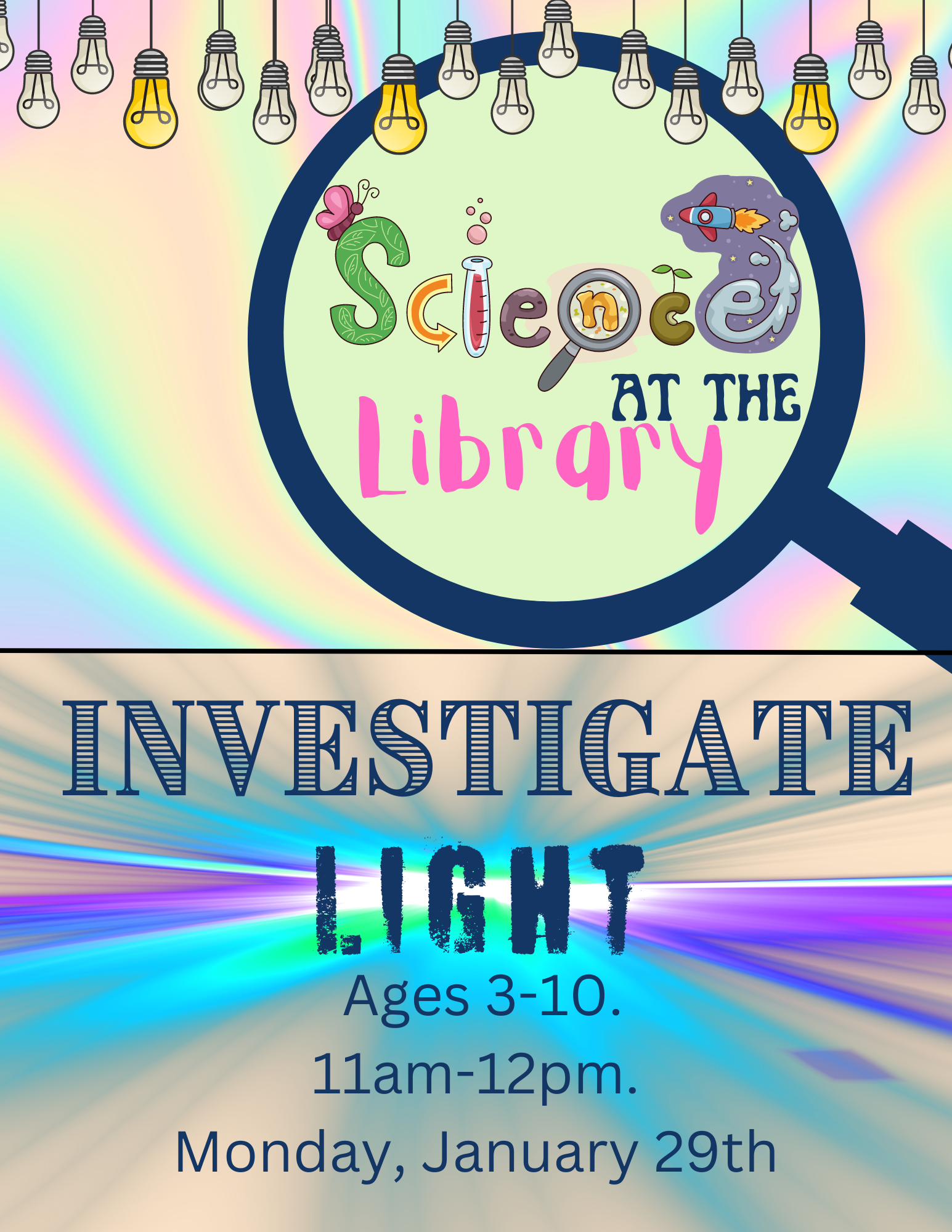 Science at the library: light