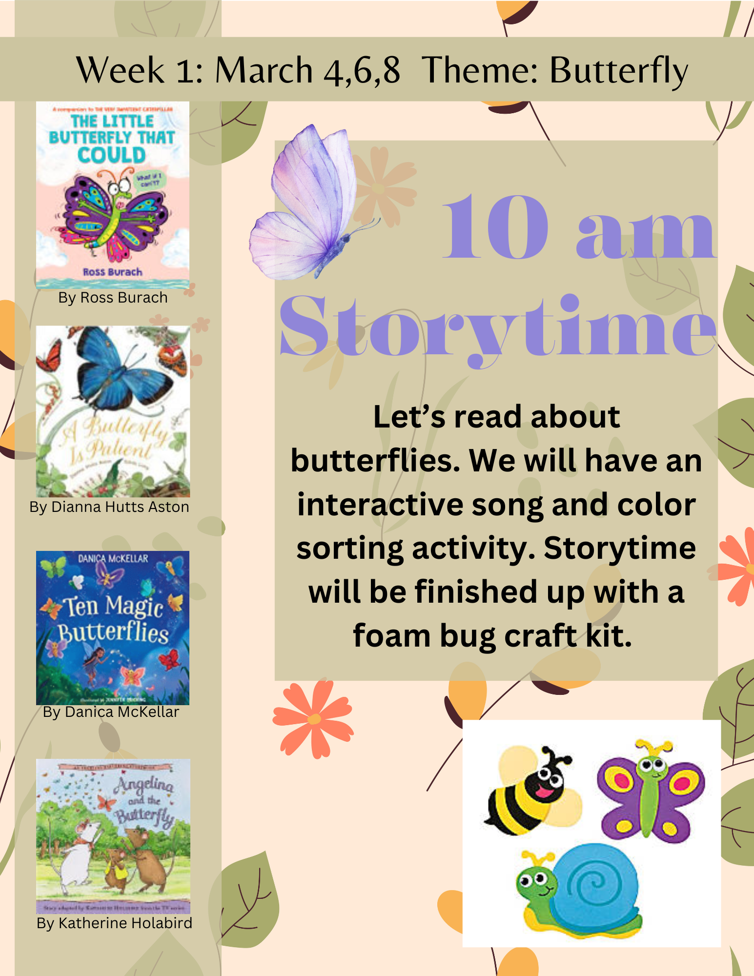 butterfly storytime
