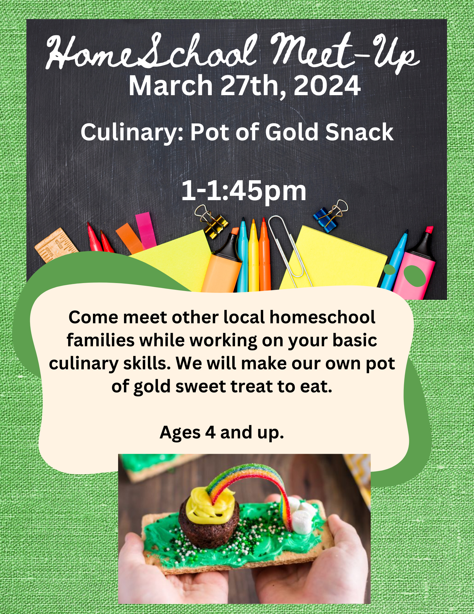 Culinary Homeschool Meet Up