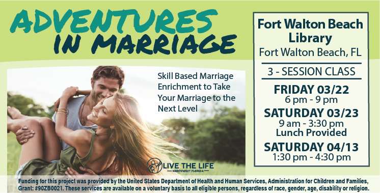 Adventures in Marriage Session Saturday March 23