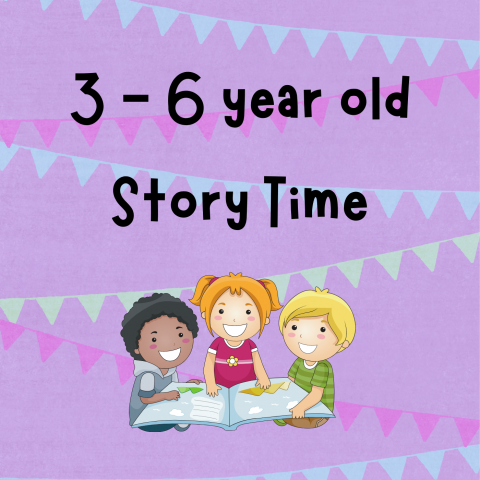 3-6 year old Storytime 