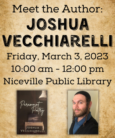 Meet the Author: Joshua Vecchiarelli