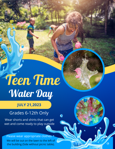 Water Day Flyer