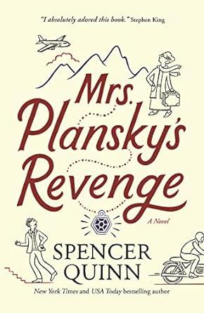 Page Turners Book Club - February Selection - Mrs. Plansky's Revenge by Spencer Quinn