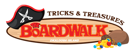 Tricks and Treasures at the Boardwalk Okaloosa Island