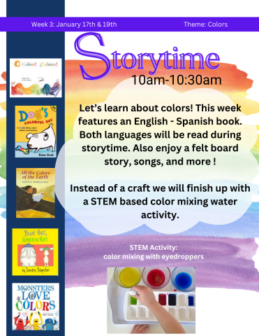 Colors Storytime