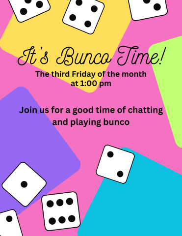 It's Bunco Time poster
