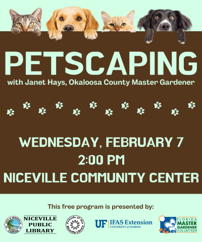 Petscaping event flyer