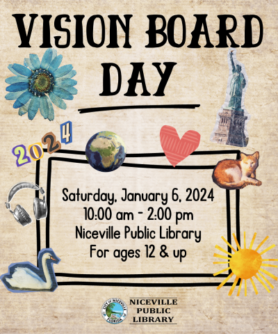 Vision Board Day Flyer