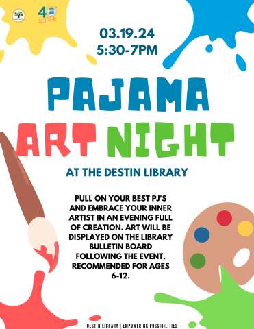 Pajama Art Night