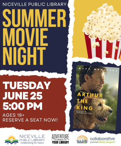 Summer Movie Night flyer