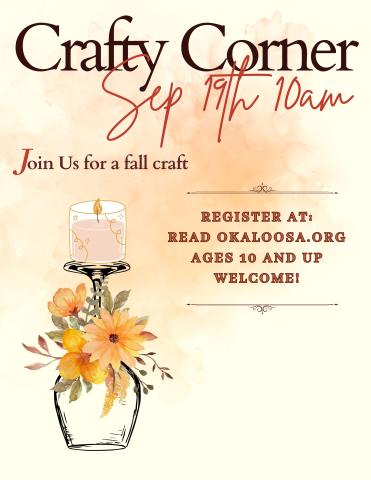 Crafty Corner Flyer