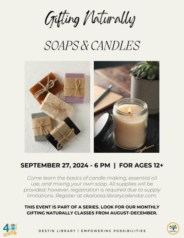 Gifting Naturally Soaps & Candles