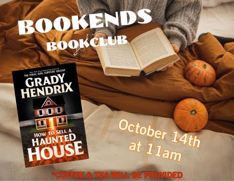 BookEnds Book Club flyer