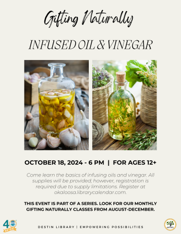 Infused Oil & Vinegar