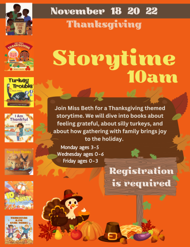 Thanksgiving storytime