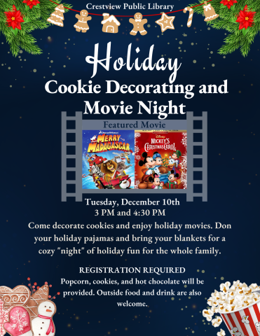 Holiday Movie flyer