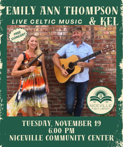 Emily Ann Thompson and Kel Concert Poster