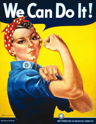 Rosie the Riveter "We Can Do It!"