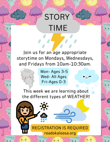 Story Time: The Weather!