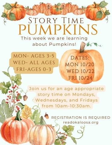 Story Time: Pumpkins