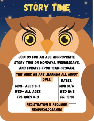 Story Time: Owls