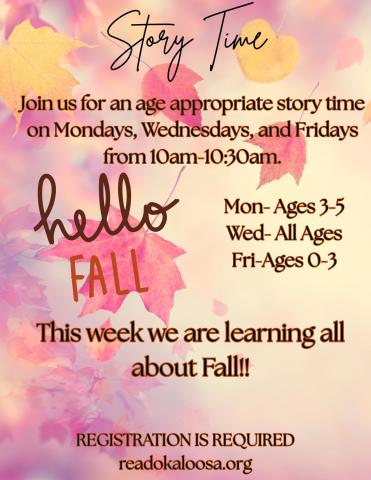 Story Time: FALL