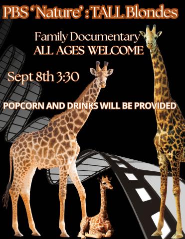 Nature documentary flyer