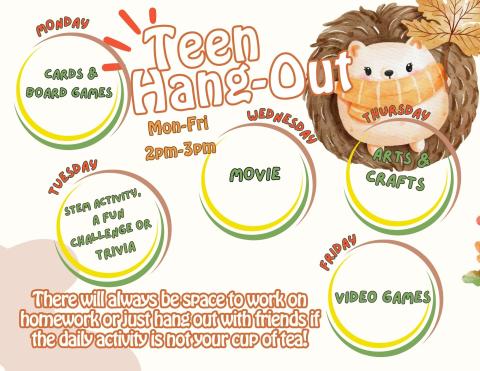 Teen Hang-Out Flyer