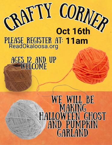 Crafty Corner Flyer