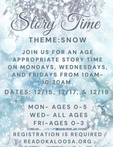 Story Time: Snow