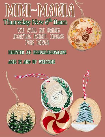 Mini-Mania flyer