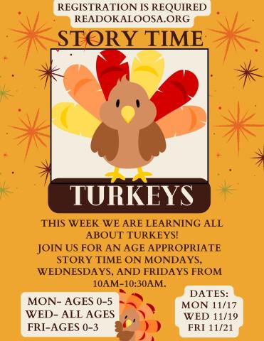 Story Time: Turkeys