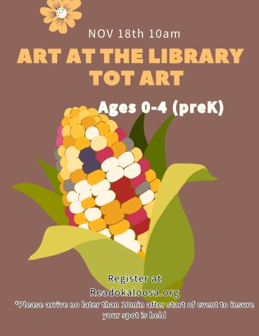 Tot Art Flyer