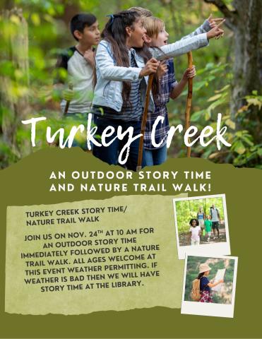 Story Time: Turkey Creek Nature Walk