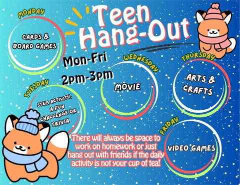 Teen Hang-Out Flyer