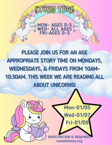 Story Time: Unicorns