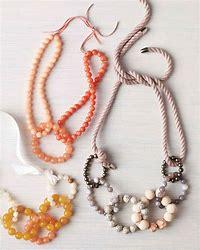 Beaded necklaces